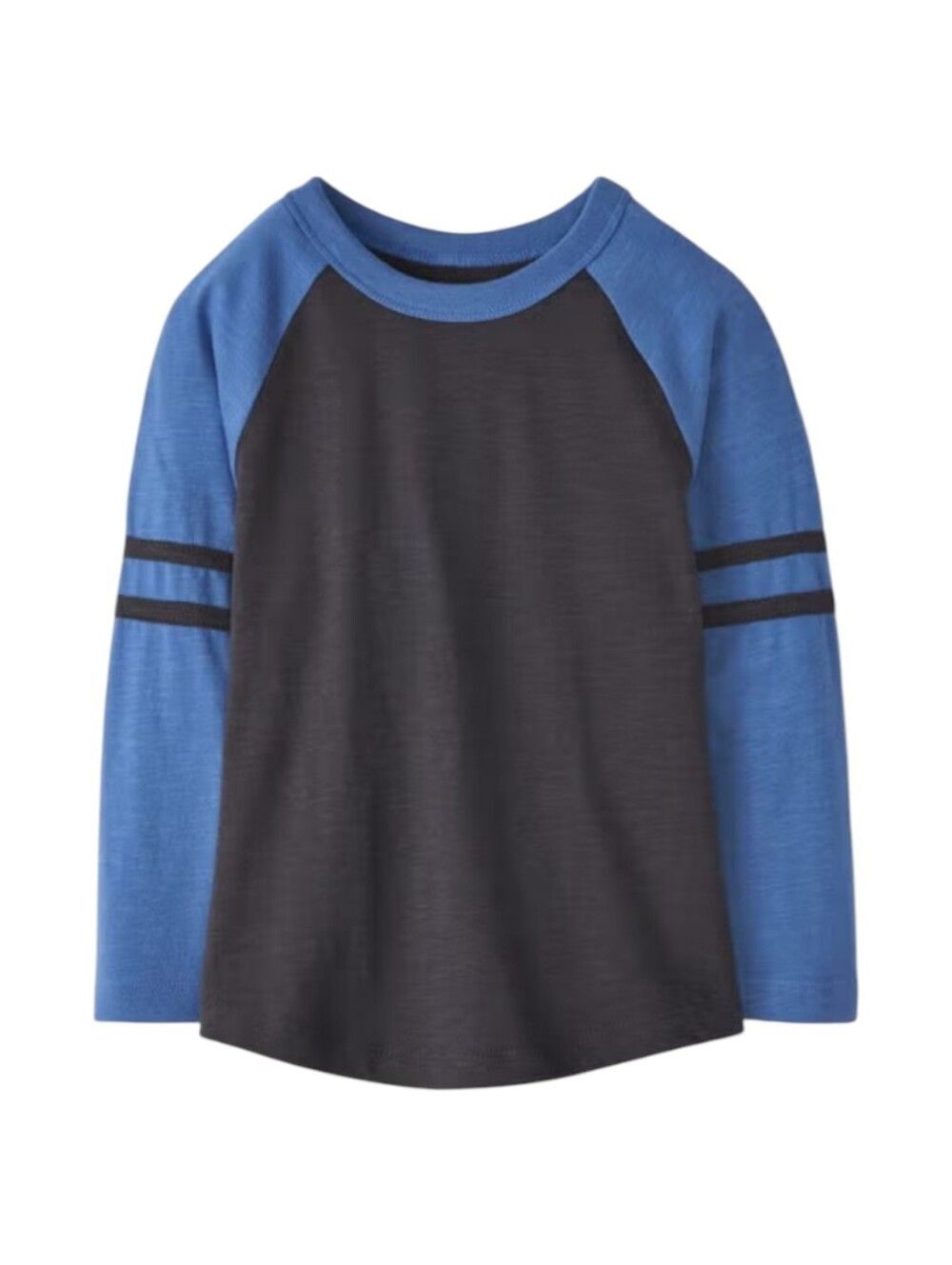 Hanna Andersson Kids Tshirt Slub Jersey Baseball Raglan Cotton Boys Size 90 3T